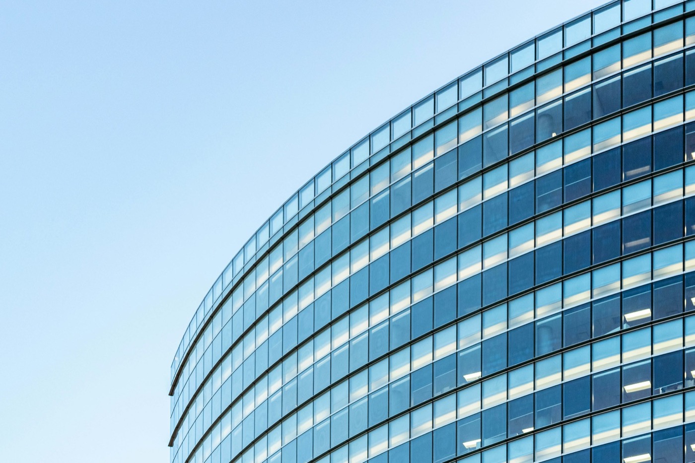 Modern commercial property exterior